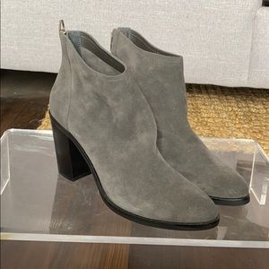 Grey dolce vita booties NWOT